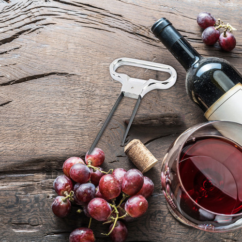 Abridor De Vino De Acero Inoxidable De Dos Pines Para Botell