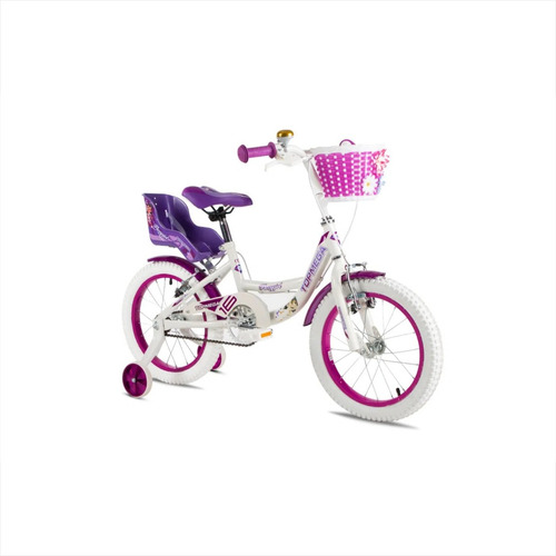 Bicicleta Topmega Flexygirl Rodado 16 Para Nena O1 Premium