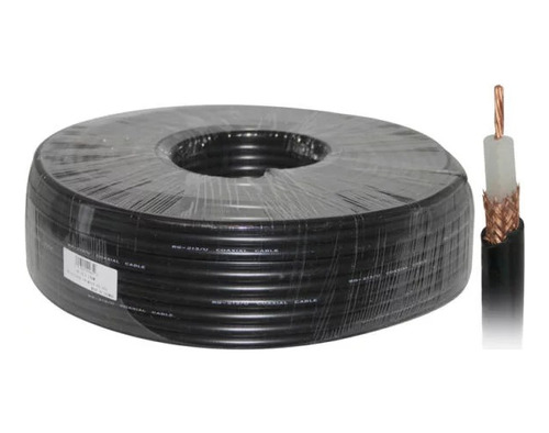 Cable Coaxil Rg 213  Foam   X 100 Mts.