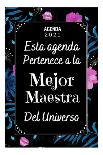 Libro: Agenda 2021 Mejor Maestra: Agenda Semanal 2021 A5 , ,