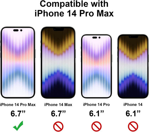 Película Hprime Fosca Para iPhone 14 Pro Max 6.7 Anti Reflex