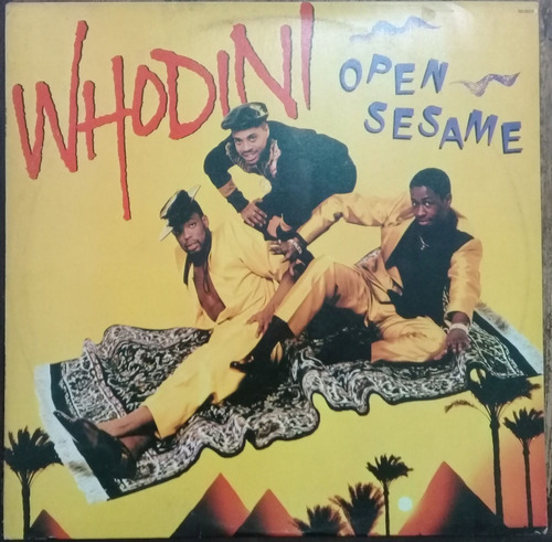 Lp Vinil (nm) Whodini Open Sesame Raridade Ed. Brasil 1987