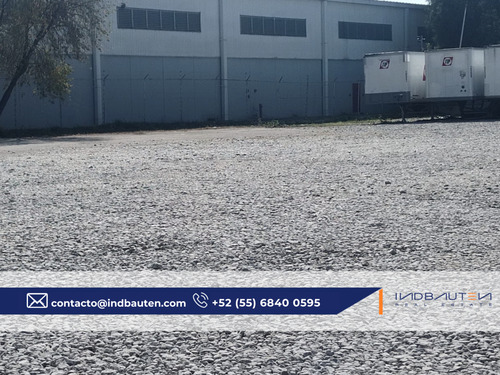 Ib-em1627 - Terreno Industrial En Renta En Texcocoa, 20,000 M2.