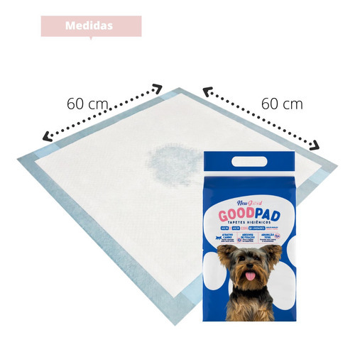 Tapete Sanitário Higiênico Good Pad Para Cães Kit 4 = 120 Un
