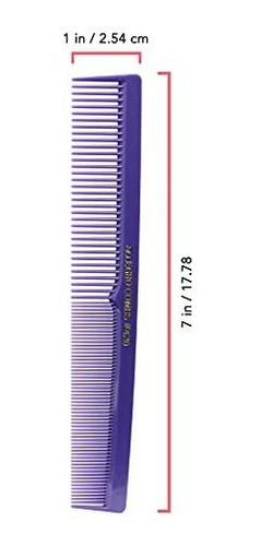Juego De Peines De Peluquero Allegro Combs 420 Pro