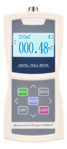 Medidor De Tesla Digital Gaussímetro Auto Rango 200mt/2000mt