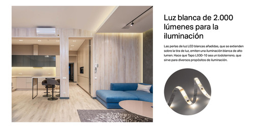 Tira Lightstrip Multicolor Gradient 10mts Tapo Wifi Homekit