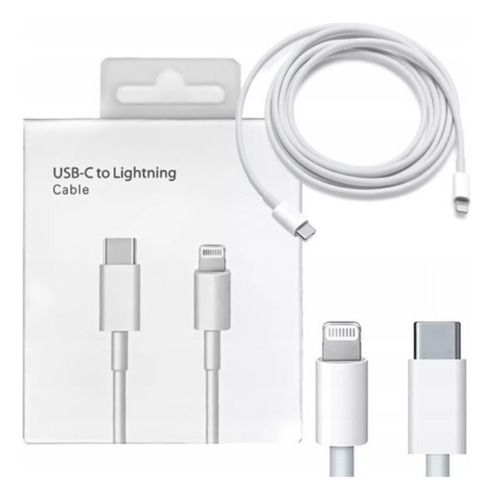 Cabo Carregador Usb-c Para iPhone X Xr Xs 11 12 13 14 Pro
