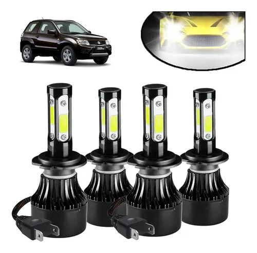 Kit De Faros Led Delanteros De 4 Lados 12000lm For Suzuki