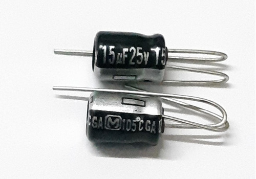 Capacitor Electrolítico 15mf/25v