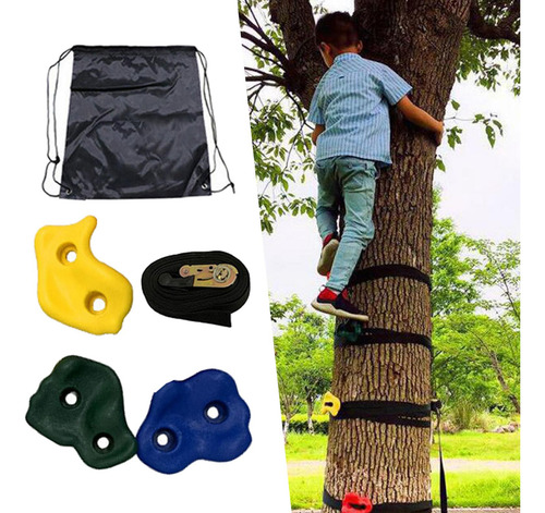 3 Uds. Soportes Para Trepar Árboles Para Niños, De Agarre