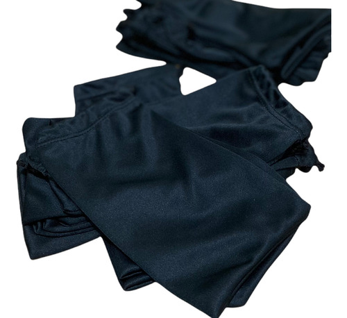 Kit 1800 Saquinhos Para Óculos Preto Resistente Atacado