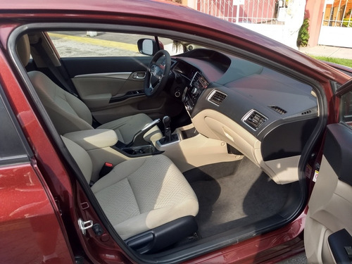 Imagen 12 de 15 de Honda Civic 1.8 Ex Sedan L4 Man Mt 2015