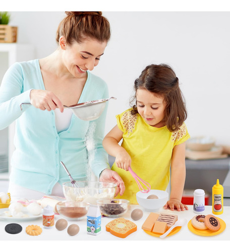 Set De Cocina Infantil Con Electrodomésticos De Colores Camb Color