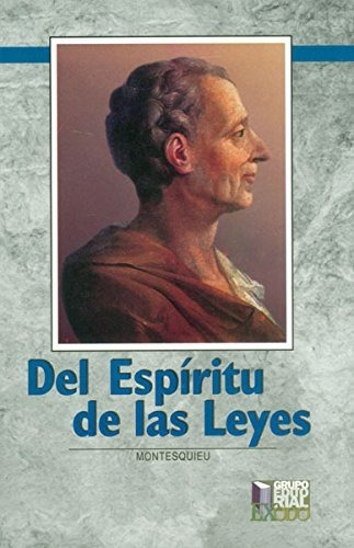 Libro Del Espiritu De Las Leyes - Nuevo