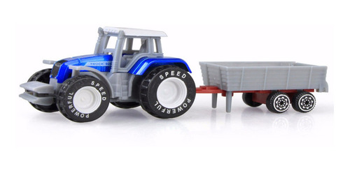 D Farm Trailer Toys, 4 Cabezales De Tractor, Juguete Agrícol