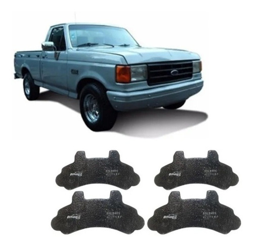 Pastillas De Freno  Para Ford F100  1996 -1999 Delantera