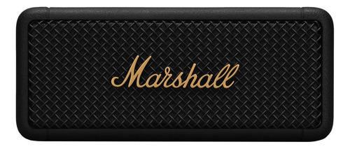 Bocina Marshall Emberton Portátil Black And Brass 100v/240v 