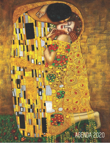 Libro: Gustav Klimt Agenda Annuale 2020: Il Bacio | Jugendst