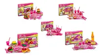 Comprar Barbie Super Combo Sets De Comiditas Miniplay