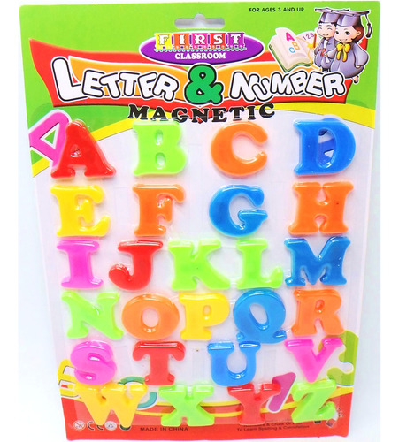 Letras Numeros Magneticos Imanes Heladera Super Cla F128-04