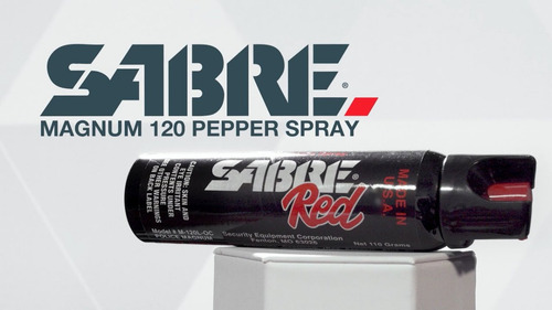 Imagen 4 de 9 de Gas Sabre Pepper #1 Mundial 122g Magnum Spray Máxima Policia