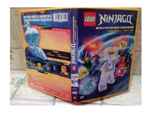 Dvd Lego Ninjago Batalla Por Una Nueva Ciudad Ninjago Temp 1