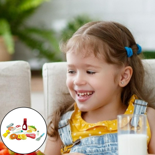 Yu Comida De Corte De Madera For Cocina De Juego,