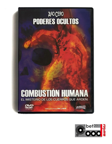 Dvd Poderes Ocultos (4 De 5): Combustión Humana / Documental