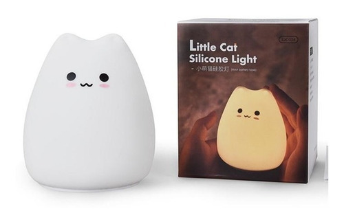 Figura - Gato Led Cambia Color