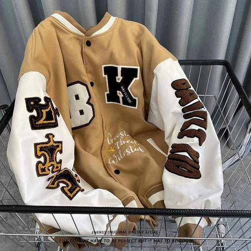 Uniforme De Béisbol Bordado Vintage, Marca De Moda Suelta