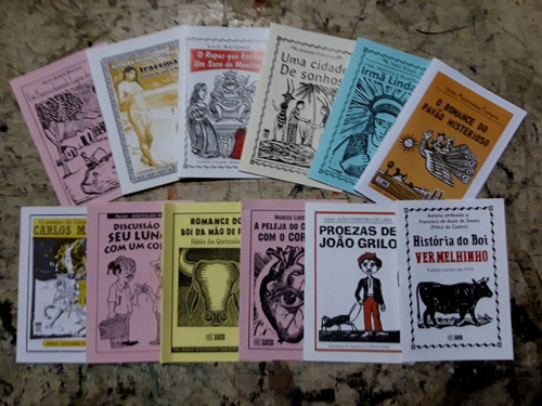 Imagem 2 de 2 de 12 Folhetos De Cordeis - 3ª Edição - Literatura De Cordel