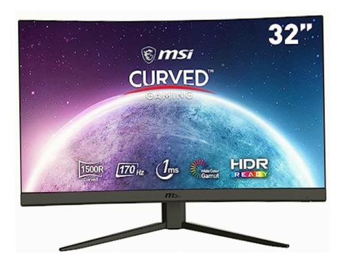 Msi Monitor 32 G32cq4 E2 Curvo 170hz