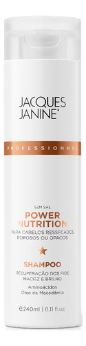 Shampoo Power Nutrition 240ml Jacques Janine