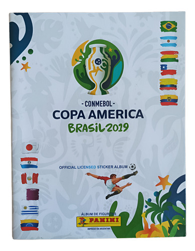 Álbum De Figuritas Copa América Brasil 2019 Obsequio (Usado)