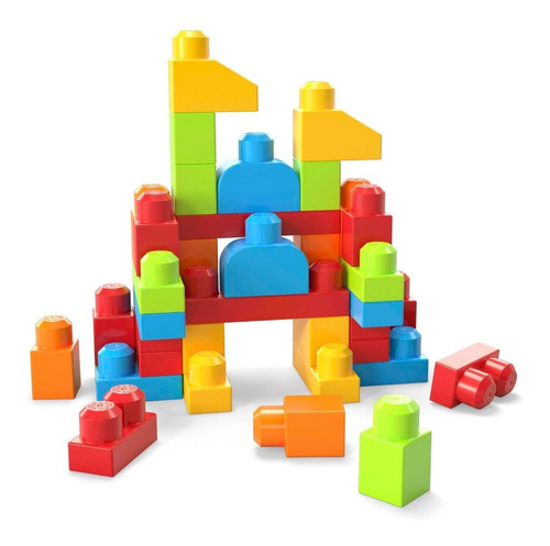 Mega Bloks Juguete De Construcción Vamos A Construir! Cantidad de piezas 40