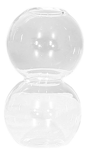 Jarrón De Cristal Con Burbujas Para Terrario, Grande Y Alto,