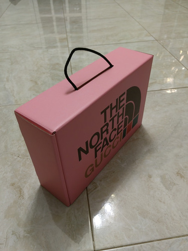 Caja De Cartón The North Face Gucci Original