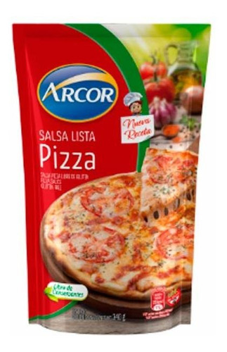 Pack X 6 Unid. Salsa  Pizza Dp 340 Gr Arcor Salsas