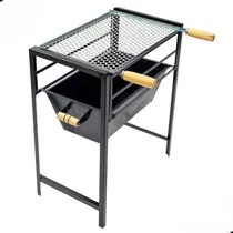 Comprar Churrasqueira Portátil Desmontável Pequena A Carvão Grelha Cor Preto
