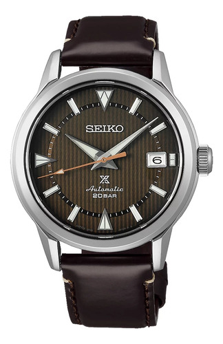 Reloj Seiko Prospex Alpinist Automatic Land 1959 Brown Forest Spb251j1 Vg Esfera Marrón, Sumergible 200m, Cristal De Zafiro