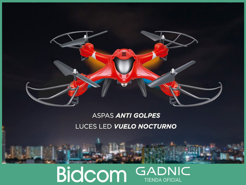 Drone A Radio Control Remoto Rc Camara Hd Video Foto Gadnic