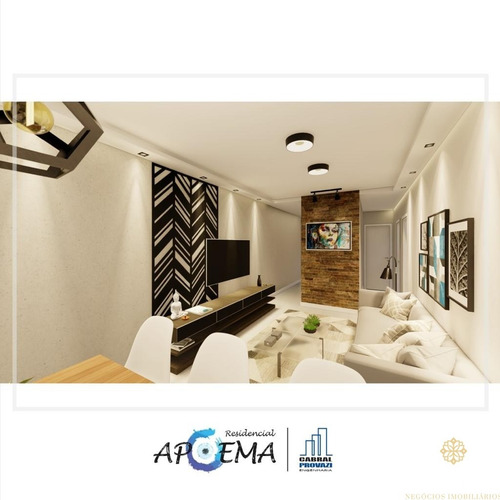 Imagem 5 de 10 de Apartamento Novo No Residencial Apoema. - Lc027