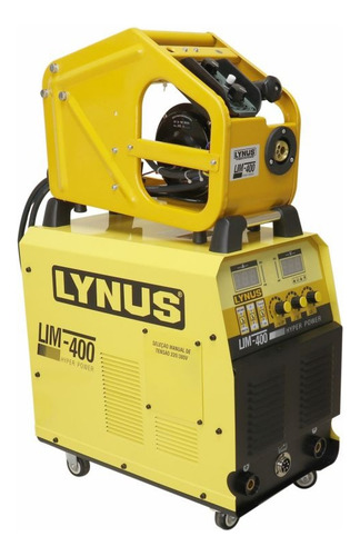 Inversora De Solda Com Cabeçote Externo Lim-400hp Lynus
