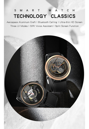 Reloj A60 De 1,32 Pulgadas, Compatible Con Ips De Alta Resolución De 360 X 360