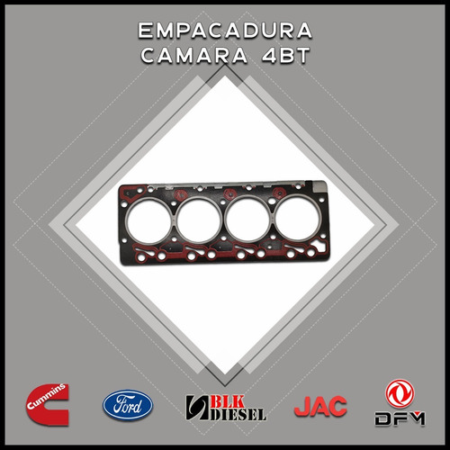 Imagen 1 de 1 de Empacadura De Camara Cummins 4bt Ford Cargo/ Jac / Dongfeng