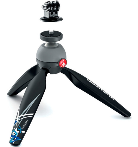 Tripode Mini Pixi Xtreme Mkpixiex-bk Con Soporte Para Gopro