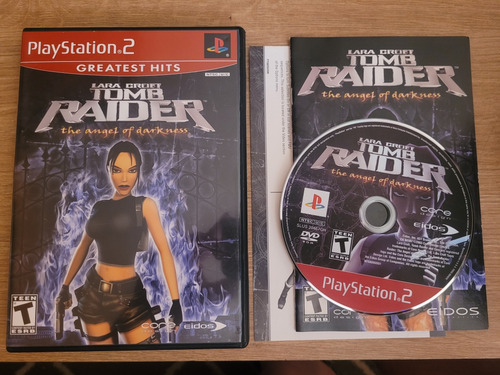 Tomb Raider Angel Of Darkness Greatest Hits Ps2