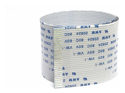 Imagen 2 de 4 de Cable Flex Membrana Flexible 31 Pines 30cm 2 Piezas Vw-1