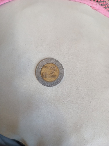 Moneda De 2 Pesos Con La Inicial Np  De 1992